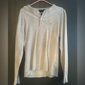 Tommy Hilfiger Long Sleeve Waffle Knit Shirt